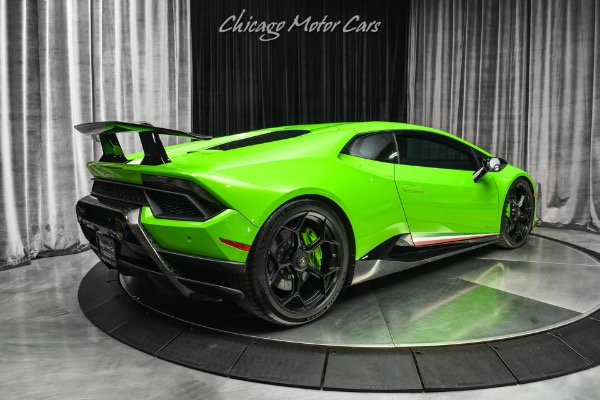 Used-2018-Lamborghini-Huracan-LP-640-4-Performante-VERDE-MANTIS-FINISH-FORGED-CARBON-ENGINE-BAY-LOADED