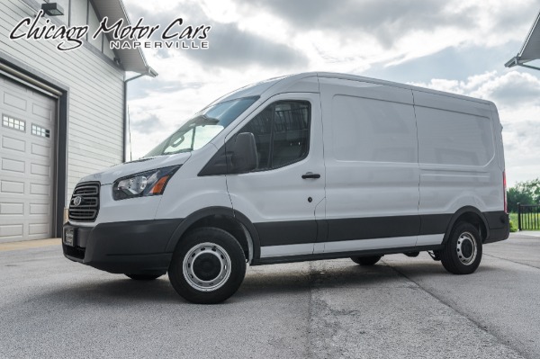 Used 2019 Ford Transit Cargo 250 148 WB Cargo Van! Built in Shelving! for sale Sold at Chicago Motor Cars in West Chicago IL 60185 1