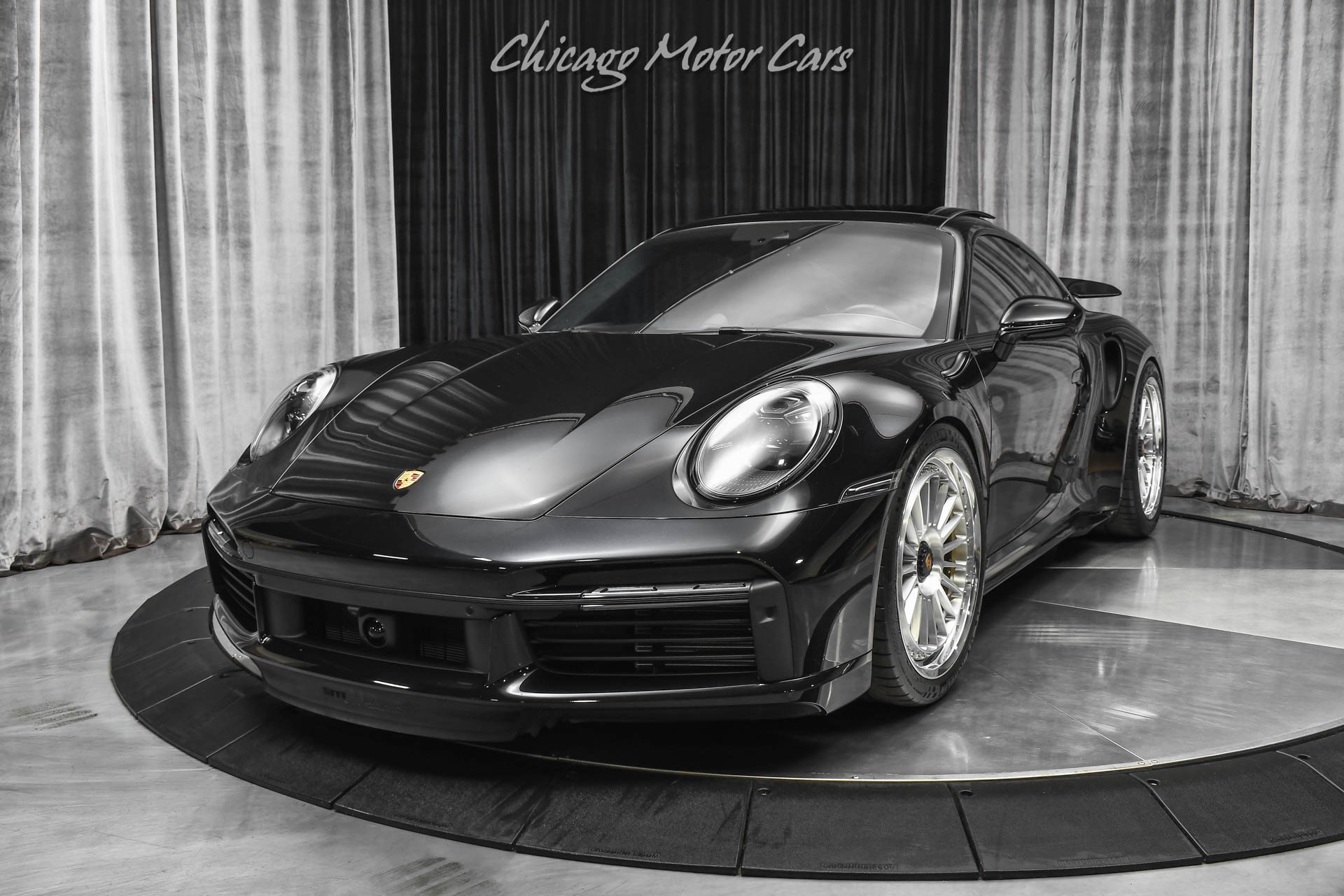 Used-2021-Porsche-911-Turbo-S-Coupe-HRE-Wheels-Upgraded-Exhaust-LOADED