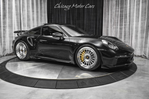 Used 2021 Porsche 911 Turbo S Coupe HRE Wheels! Upgraded Exhaust! LOADED! for sale Sold at Chicago Motor Cars in West Chicago IL 60185 6