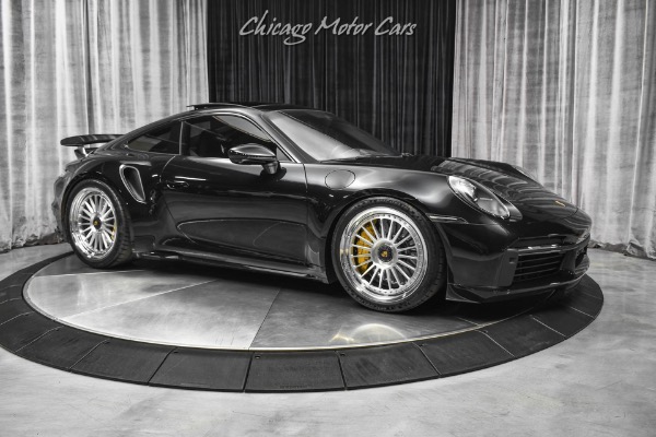 Used-2021-Porsche-911-Turbo-S-Coupe-HRE-Wheels-Upgraded-Exhaust-LOADED