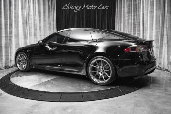 Used-2022-Tesla-Model-S-Plaid-Sedan-Carbon-Trim-BC-Forged-Wheels-FULL-PPF-LOADED