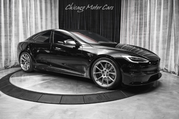 Used 2022 Tesla Model S Plaid Sedan Carbon Trim! BC Forged Wheels! FULL PPF! LOADED for sale Sold at Chicago Motor Cars in West Chicago IL 60185 6