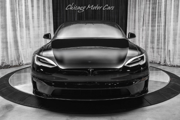 Used-2022-Tesla-Model-S-Plaid-Sedan-Carbon-Trim-BC-Forged-Wheels-FULL-PPF-LOADED