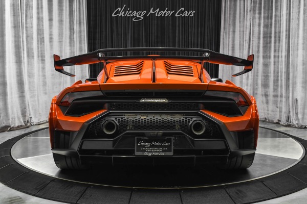 Used 2022 Lamborghini Huracan LP640-2 STO Coupe ONLY 83 Miles! RARE Paint! FULL Carbon Pack! LOADED for sale Sold at Chicago Motor Cars in West Chicago IL 60185 4