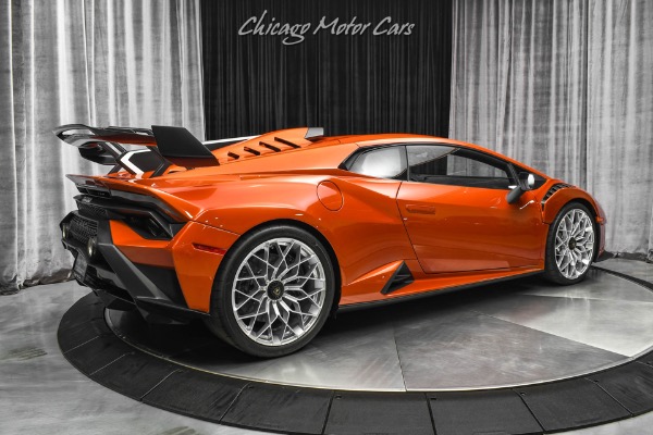 Used 2022 Lamborghini Huracan LP640-2 STO Coupe ONLY 83 Miles! RARE Paint! FULL Carbon Pack! LOADED for sale Sold at Chicago Motor Cars in West Chicago IL 60185 5