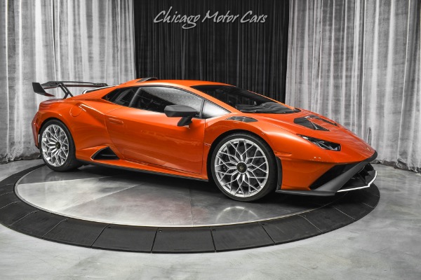 Used 2022 Lamborghini Huracan LP640-2 STO Coupe ONLY 83 Miles! RARE Paint! FULL Carbon Pack! LOADED for sale Sold at Chicago Motor Cars in West Chicago IL 60185 6