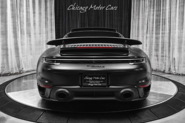 Used-2022-Porsche-911-Turbo-S-Coupe-ONLY-772-Miles-PCCB-Front-Lift-Matte-Black-Wrap-LOADED