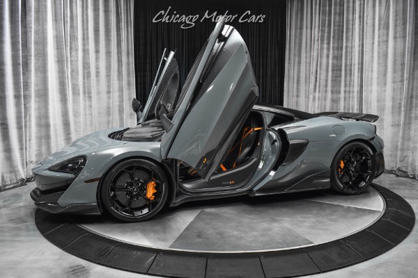 Used 2019 McLaren 600LT Comfort seats! Orange accent interior! Elite color! Long Tail! 592HP! for sale Sold at Chicago Motor Cars in West Chicago IL 60185 1