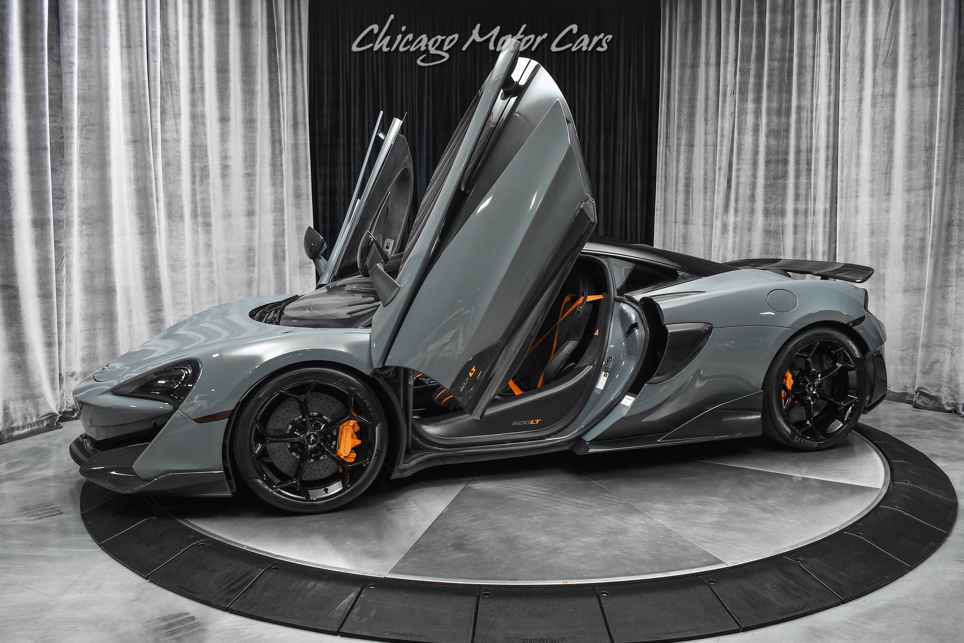 Used 2019 McLaren 600LT Comfort seats! Orange accent interior! Elite color! Long Tail! 592HP! for sale Sold at Chicago Motor Cars in West Chicago IL 60185 1