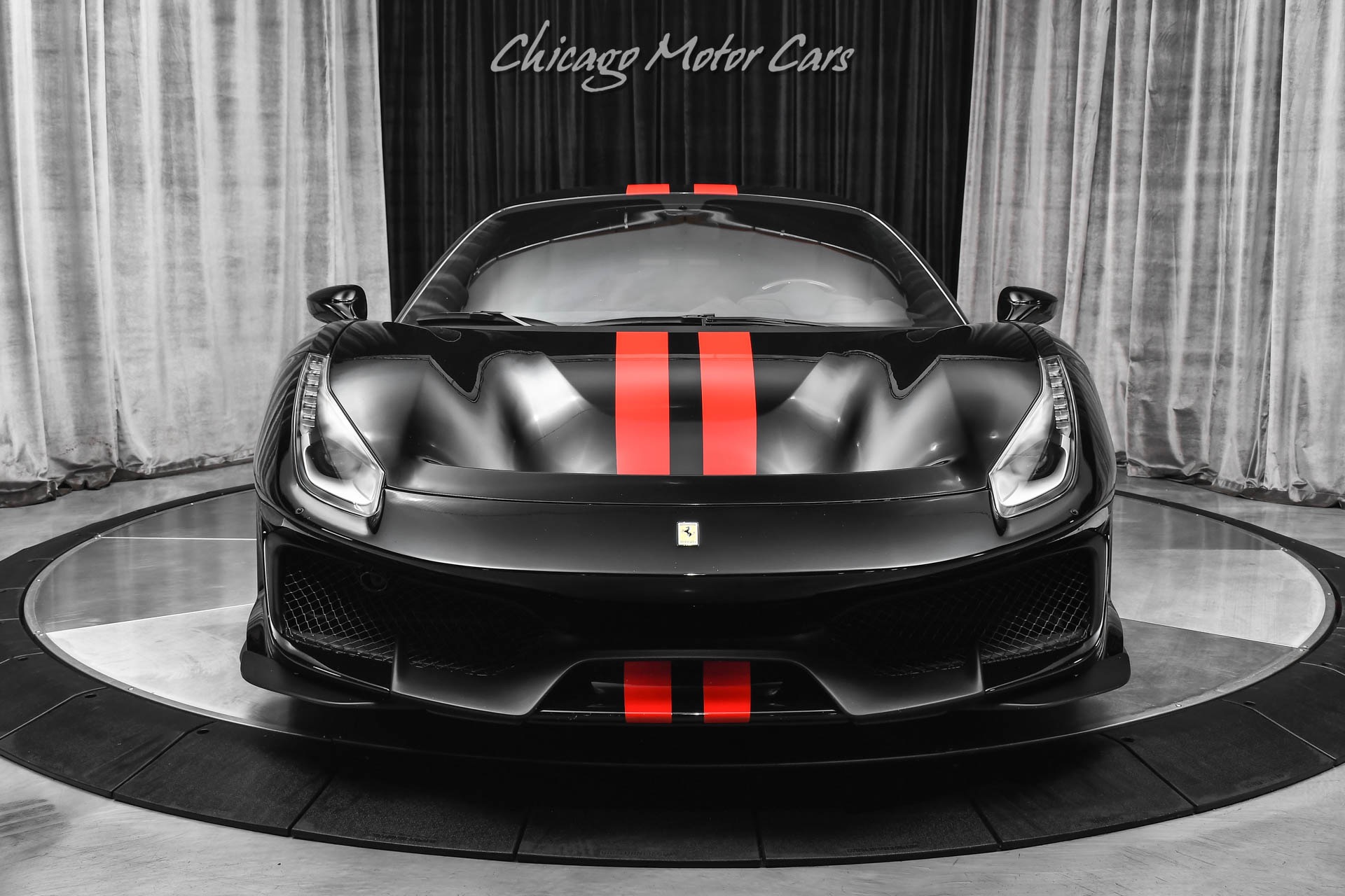 Used-2020-Ferrari-488-Pista-Coupe-LOW-Miles-HOT-Spec-Daytona-Race-Seats-Front-Lift-LOADED