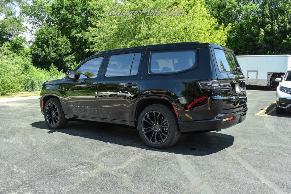 Used 2022 Jeep Grand Wagoneer Obsidian 4x4 MSRP $113K+ Convenience Group! Rear Seat Entertain for sale Sold at Chicago Motor Cars in West Chicago IL 60185 3