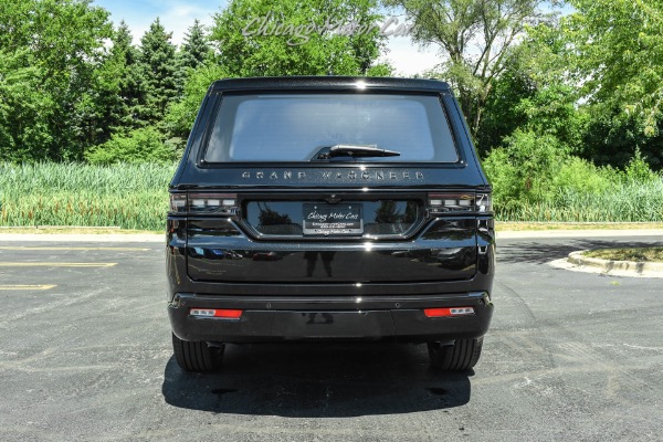 Used 2022 Jeep Grand Wagoneer Obsidian 4x4 MSRP $113K+ Convenience Group! Rear Seat Entertain for sale Sold at Chicago Motor Cars in West Chicago IL 60185 4