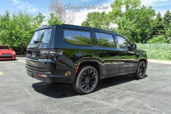 Used 2022 Jeep Grand Wagoneer Obsidian 4x4 MSRP $113K+ Convenience Group! Rear Seat Entertain for sale Sold at Chicago Motor Cars in West Chicago IL 60185 5