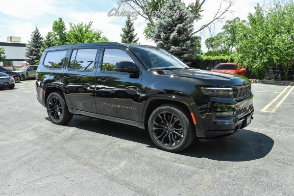 Used 2022 Jeep Grand Wagoneer Obsidian 4x4 MSRP $113K+ Convenience Group! Rear Seat Entertain for sale Sold at Chicago Motor Cars in West Chicago IL 60185 6