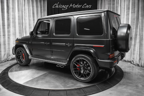Used 2021 Mercedes-Benz G63 AMG 4Matic SUV LOW Miles! Exclusive Interior Pkg! Night Pkg Magno! LOADED for sale Sold at Chicago Motor Cars in West Chicago IL 60185 3