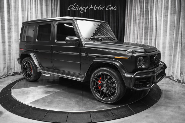 Used 2021 Mercedes-Benz G63 AMG 4Matic SUV LOW Miles! Exclusive Interior Pkg! Night Pkg Magno! LOADED for sale Sold at Chicago Motor Cars in West Chicago IL 60185 6