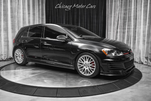 Used 2017 Volkswagen Golf GTI S Hatchback 6-Speed Manual! Performance Bolt-Ons! BC Coilovers! for sale Sold at Chicago Motor Cars in West Chicago IL 60185 6