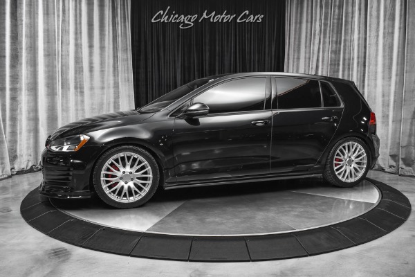 Used 2017 Volkswagen Golf GTI S Hatchback 6-Speed Manual! Performance Bolt-Ons! BC Coilovers! for sale Sold at Chicago Motor Cars in West Chicago IL 60185 1