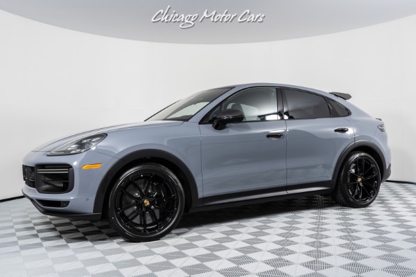 Used 2022 Porsche Cayenne Turbo GT  CARON FIBER ROOF! BRAND NEW ONLY 96 MILES HIGHLY DESIRED MODEL for sale Sold at Chicago Motor Cars in West Chicago IL 60185 1