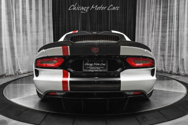 Used 2014 Dodge Viper GTS Coupe LOW Miles! SRT Audio! Carbon Fiber! ACR Hood + Diffuser! LOADED! for sale Sold at Chicago Motor Cars in West Chicago IL 60185 4