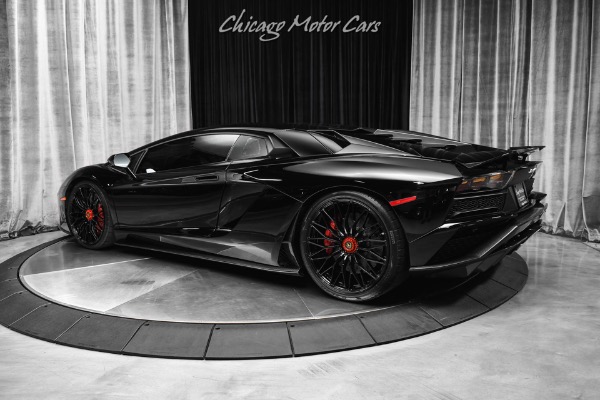 Used 2018 Lamborghini Aventador LP740-4 S Coupe! Carbon Fiber! Low Miles! Comfort Seats! Hot Spec! for sale Sold at Chicago Motor Cars in West Chicago IL 60185 3