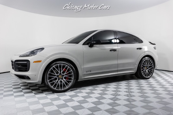 Used 2022 Porsche Cayenne GTS Coupe STUNNING CHALK FINISH! PREMIUM PACKAGE PLUS LOADED! for sale Sold at Chicago Motor Cars in West Chicago IL 60185 1