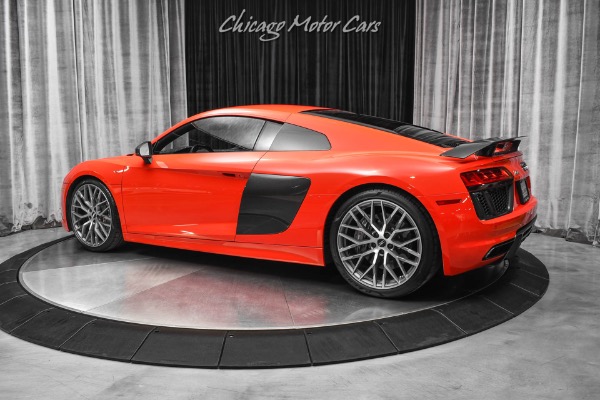 Used 2017 Audi R8 5.2 quattro V10 Plus Coupe LOW Miles! RARE Dynamite Red! Carbon! LOADED! for sale Sold at Chicago Motor Cars in West Chicago IL 60185 3