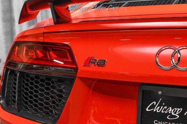 Used-2017-Audi-R8-52-quattro-V10-Plus-Coupe-LOW-Miles-RARE-Dynamite-Red-Carbon-LOADED