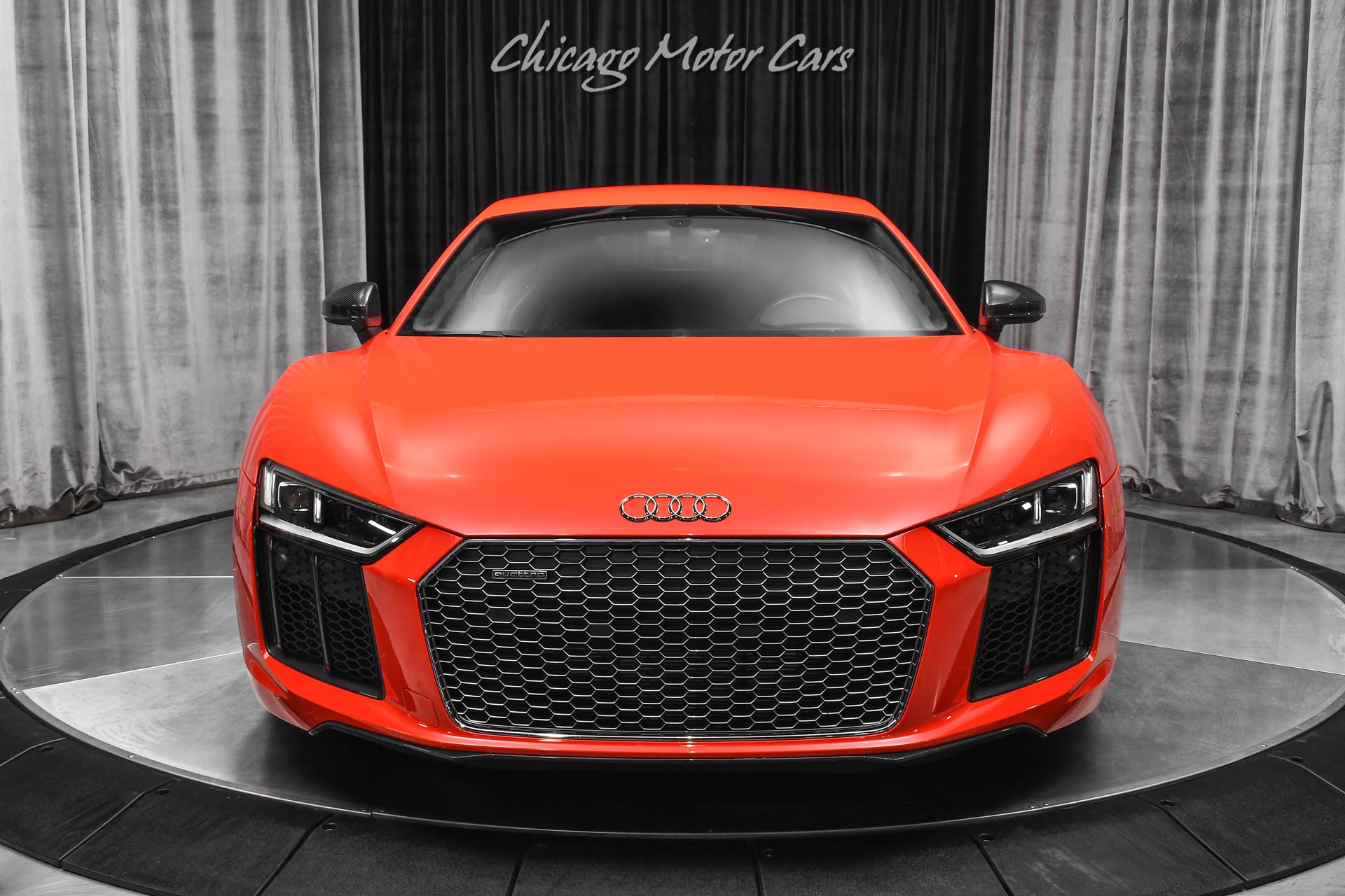 Used-2017-Audi-R8-52-quattro-V10-Plus-Coupe-LOW-Miles-RARE-Dynamite-Red-Carbon-LOADED