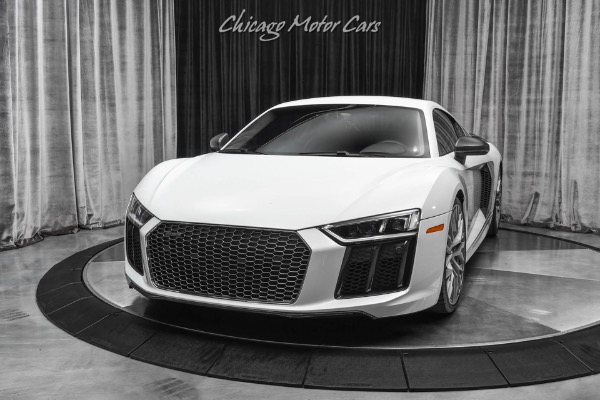 Used 2017 Audi R8 5.2 quattro V10 Plus Coupe FULL PPF Diamond Stitch Carbon Fiber B&O LOADED! for sale Sold at Chicago Motor Cars in West Chicago IL 60185 2