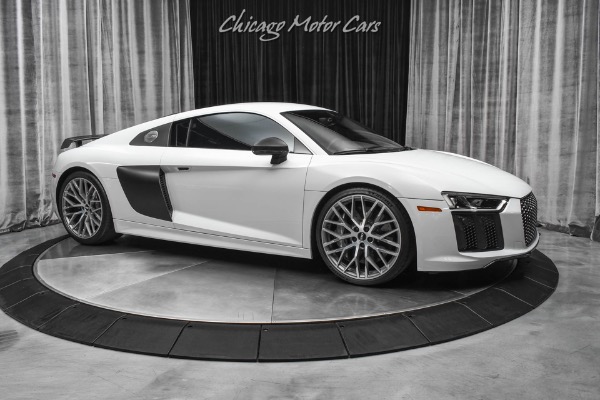 Used 2017 Audi R8 5.2 quattro V10 Plus Coupe FULL PPF Diamond Stitch Carbon Fiber B&O LOADED! for sale Sold at Chicago Motor Cars in West Chicago IL 60185 6