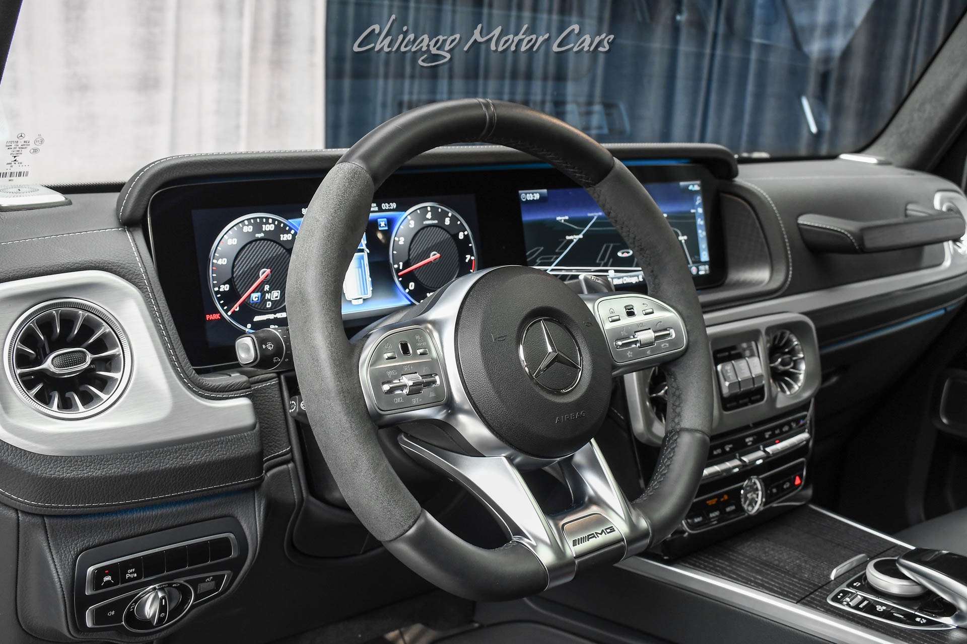 Used-2020-Mercedes-Benz-AMG-G63-4Matic-SUV-AMG-Performance-Steering-Wheel-LOADED-Black