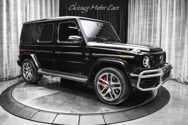 Used-2020-Mercedes-Benz-AMG-G63-4Matic-SUV-AMG-Performance-Steering-Wheel-LOADED-Black