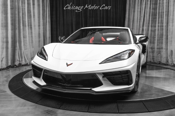 Used 2022 Chevrolet Corvette Stingray 3LT Z51 C8 Convertible ONLY 7 Miles! Front Lift! Carbon Fiber Trim for sale Sold at Chicago Motor Cars in West Chicago IL 60185 2