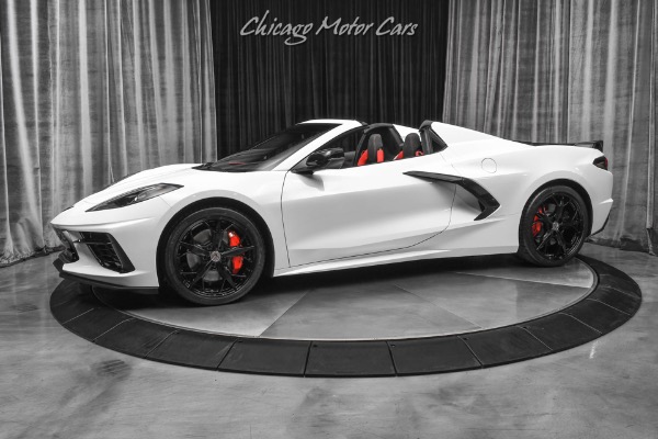Used 2022 Chevrolet Corvette Stingray 3LT Z51 C8 Convertible ONLY 7 Miles! Front Lift! Carbon Fiber Trim for sale Sold at Chicago Motor Cars in West Chicago IL 60185 1