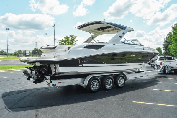 Used 2017 Sea Ray 350SLX 35 Boat ONLY 167 Hours! DUAL 8.2 Mercury V8 Motors! STUNNING! for sale Sold at Chicago Motor Cars in West Chicago IL 60185 3