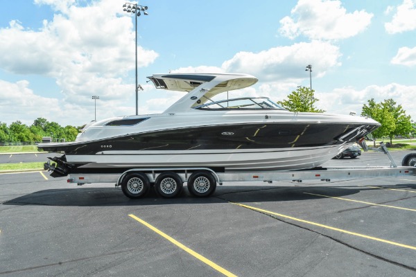 Used 2017 Sea Ray 350SLX 35 Boat ONLY 167 Hours! DUAL 8.2 Mercury V8 Motors! STUNNING! for sale Sold at Chicago Motor Cars in West Chicago IL 60185 4