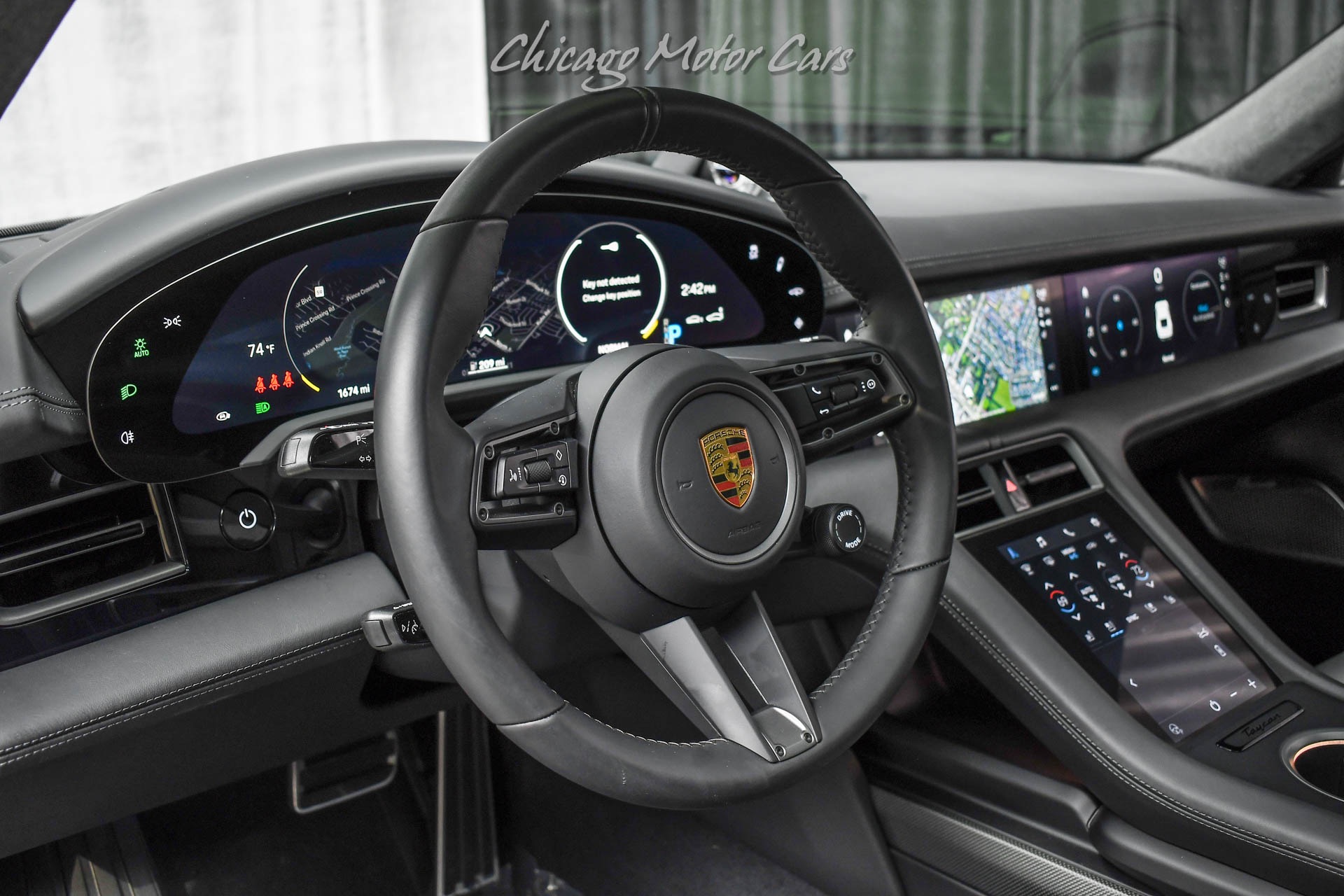 Used-2022-Porsche-Taycan-Turbo-S-Sedan-ONLY-1K-Miles-Premium-Pkg-Tech-Pkg-STRASSE-Wheels-LOADED
