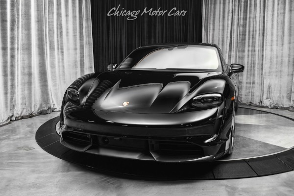 Used 2022 Porsche Taycan Turbo S Sedan ONLY 1K Miles! Premium Pkg! Tech Pkg! LOADED for sale Sold at Chicago Motor Cars in West Chicago IL 60185 2