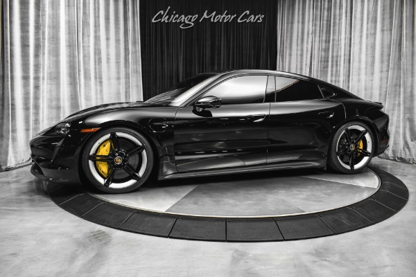 Used 2022 Porsche Taycan Turbo S Sedan ONLY 1K Miles! Premium Pkg! Tech Pkg! LOADED for sale Sold at Chicago Motor Cars in West Chicago IL 60185 1