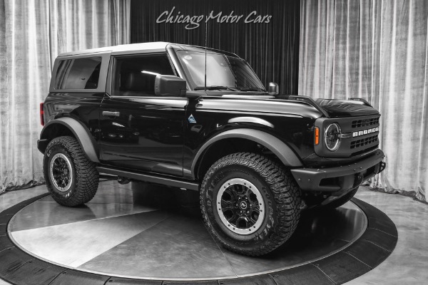Used 2022 Ford Bronco 2-Door Advanced 4X4 Black Diamond SUV Sasquatch Pkg! 2.7L EcoBoost! LOADED for sale Sold at Chicago Motor Cars in West Chicago IL 60185 6