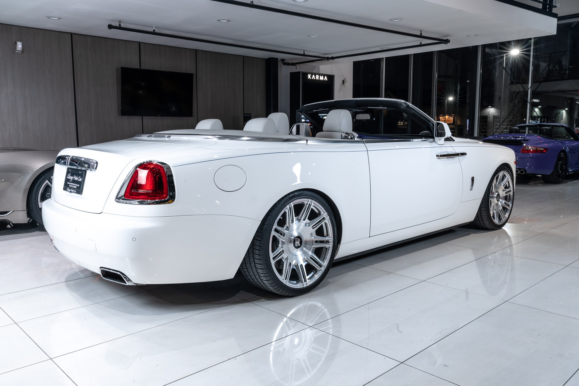 Used-2018-Rolls-Royce-Dawn-Convertible-Bespoke-Interior-22-Novitec-Wheels-Full-Car-PPF