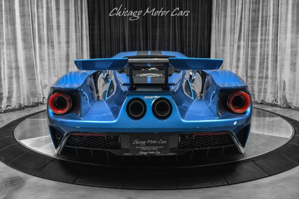 Used 2019 Ford GT Coupe ONLY 1K Miles! Liquid Blue! Overtop Stripes! FULL PPF! LOADED for sale Sold at Chicago Motor Cars in West Chicago IL 60185 4