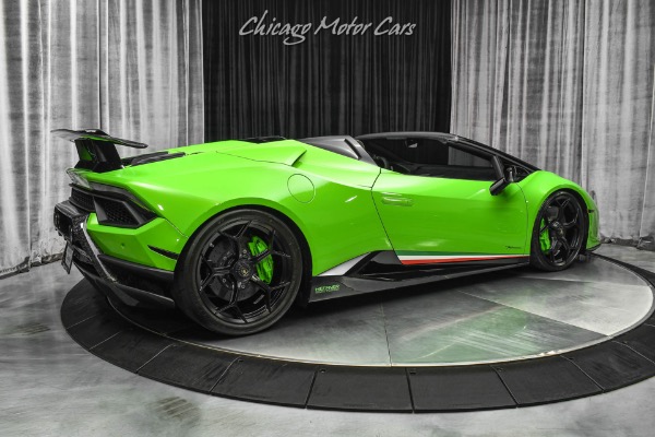 Used 2019 Lamborghini Huracan LP640-4 Performante Spyder Heffner Stage 2 Twin-Turbo! 1200+ WHP! LOADED for sale Sold at Chicago Motor Cars in West Chicago IL 60185 5