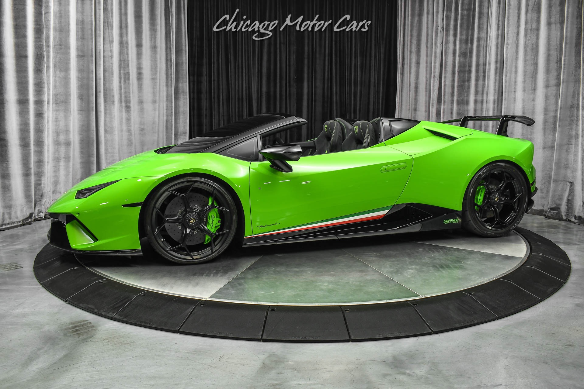 Used 2019 Lamborghini Huracan LP640-4 Performante Spyder Heffner Stage 2 Twin-Turbo! 1200+ WHP! LOADED for sale Sold at Chicago Motor Cars in West Chicago IL 60185 1