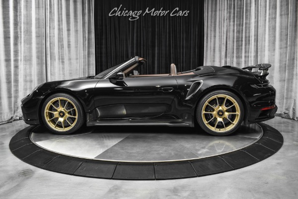 Used-2022-Porsche-911-Turbo-S-Convertible-ONLY-1191-Miles-Sport-Exhaust-PCCB-Exclusive-Wheels