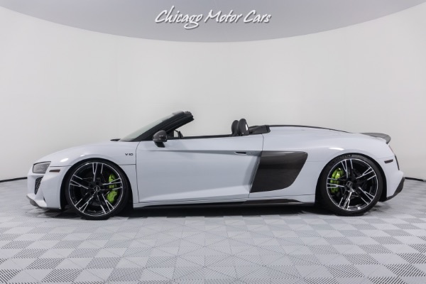 Used 2021 Audi R8 5.2 Quattro V10 Performance Spyder! Only 4K Miles! Full PPF! Capristo Exhaust! Loaded! for sale Sold at Chicago Motor Cars in West Chicago IL 60185 2