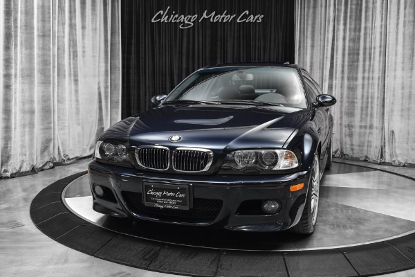 Used 2004 BMW M3 Coupe E46 LOW Miles Carbon Black! 6-Speed Manual! Collector Quality Example for sale Sold at Chicago Motor Cars in West Chicago IL 60185 2