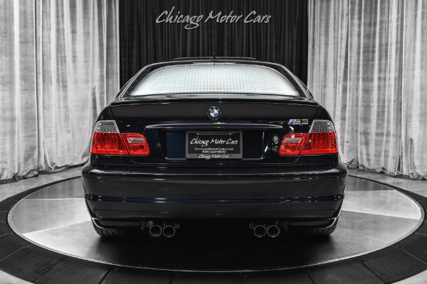Used 2004 BMW M3 Coupe E46 LOW Miles Carbon Black! 6-Speed Manual! Collector Quality Example for sale Sold at Chicago Motor Cars in West Chicago IL 60185 4